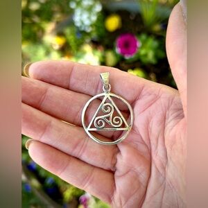 Celtic Pendant Sterling Silver